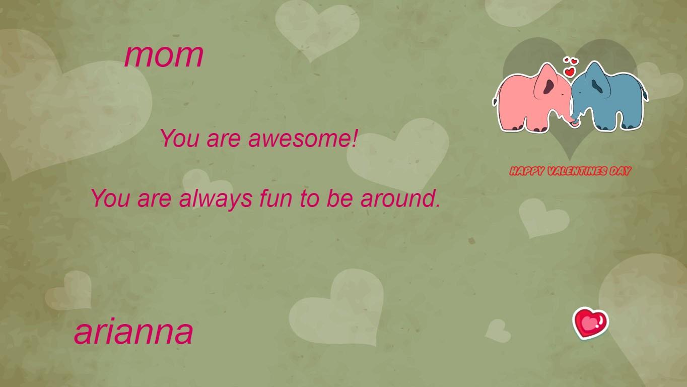 Valentine's Day E-card