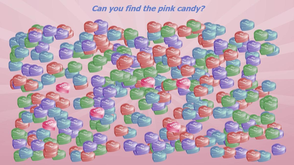 Candy Heart Search