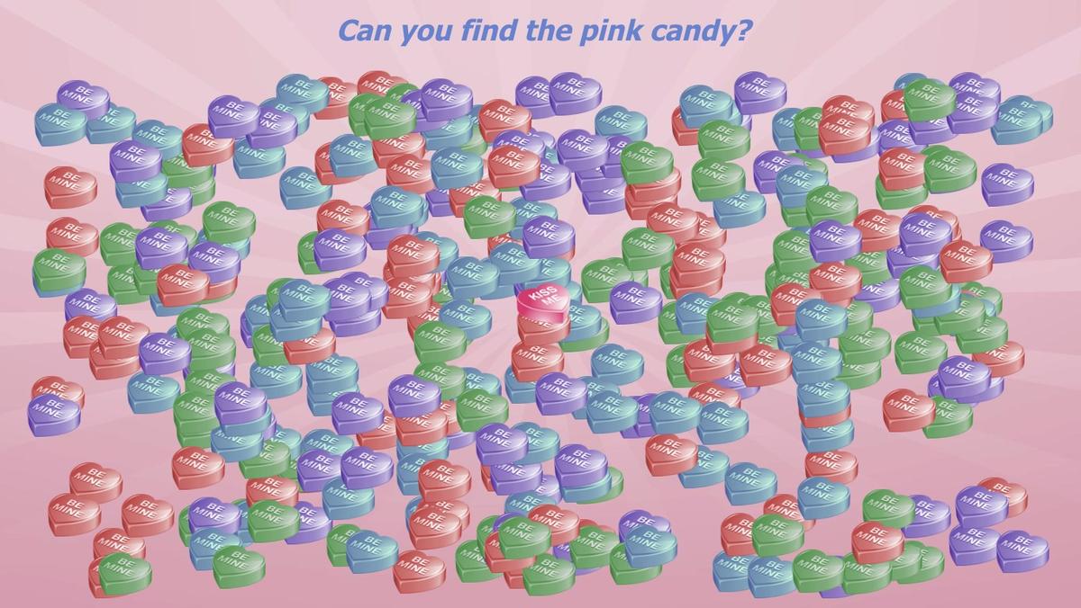 Candy Heart Search