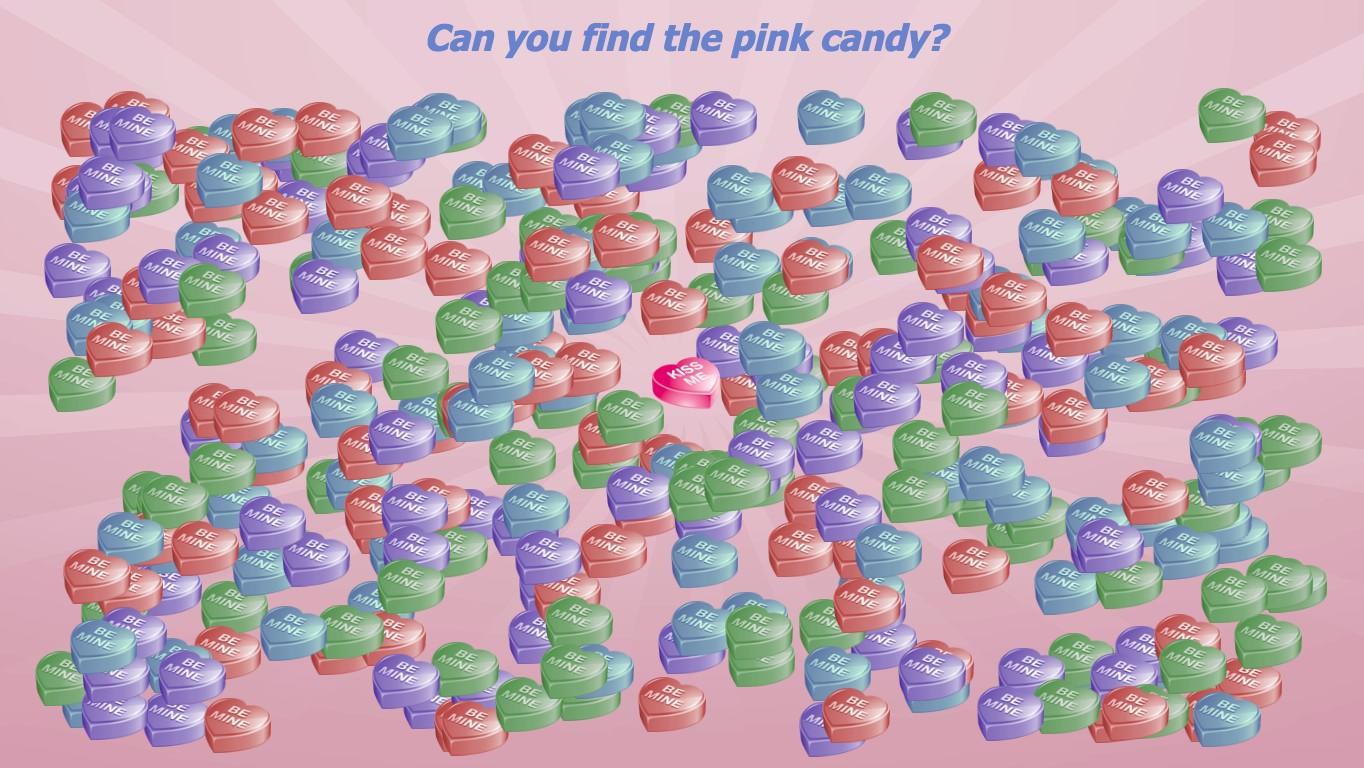 Candy Heart Search