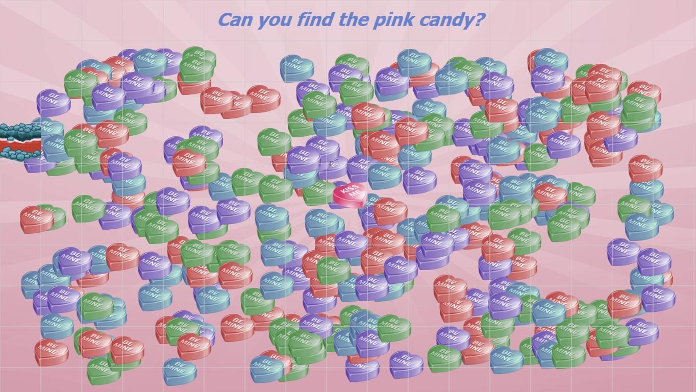 Candy Heart Search