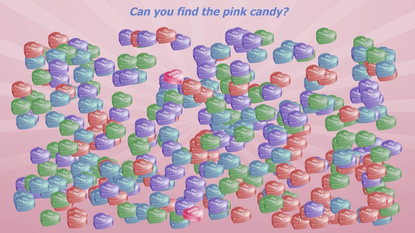 Candy Heart Search