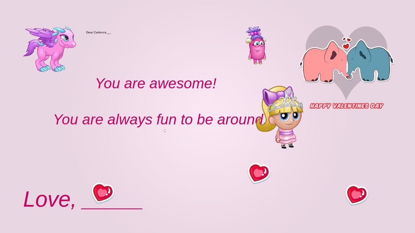 Valentine's Day E-card