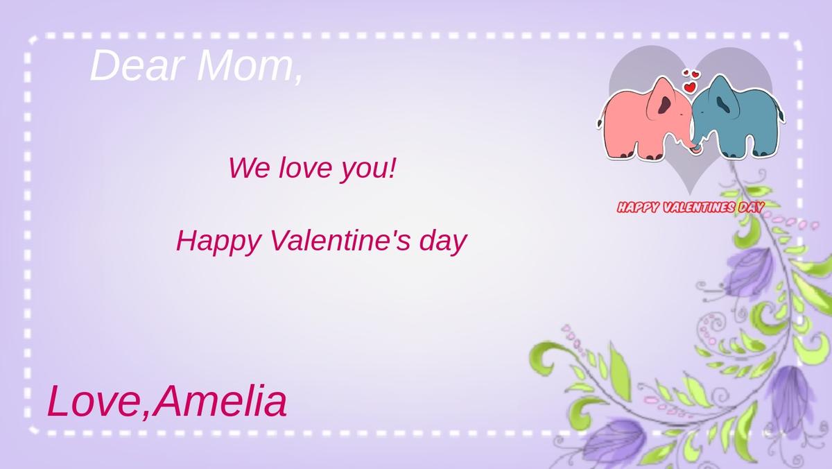 Valentine's Day E-card