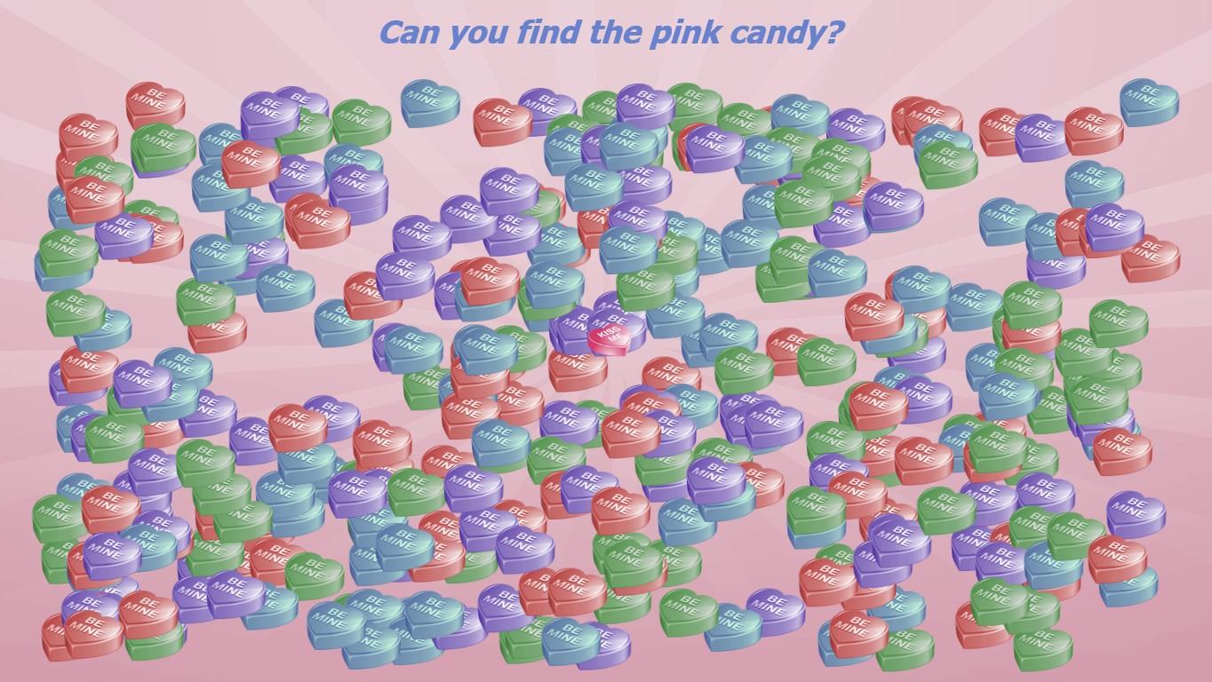 Candy Heart Search