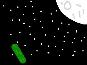 A pickle finds the moon