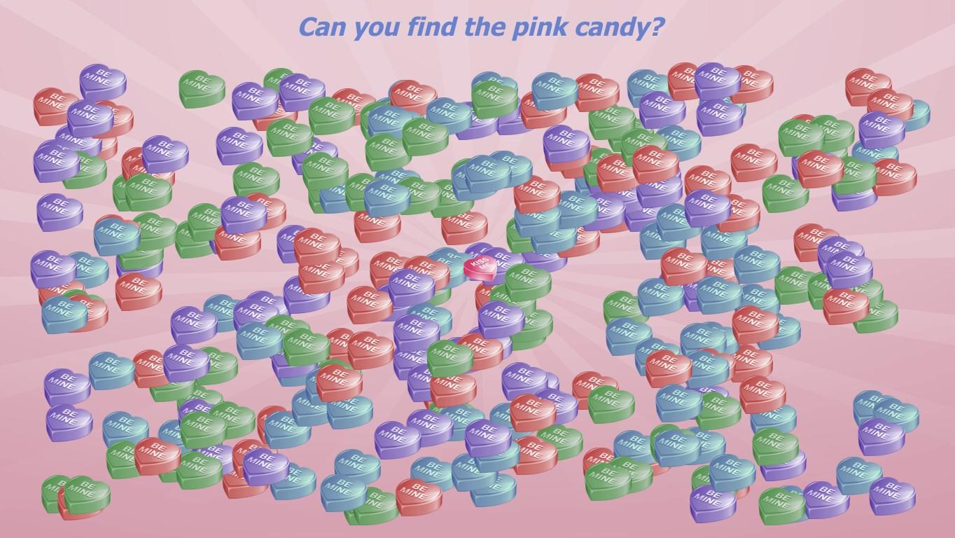 Candy Heart Search