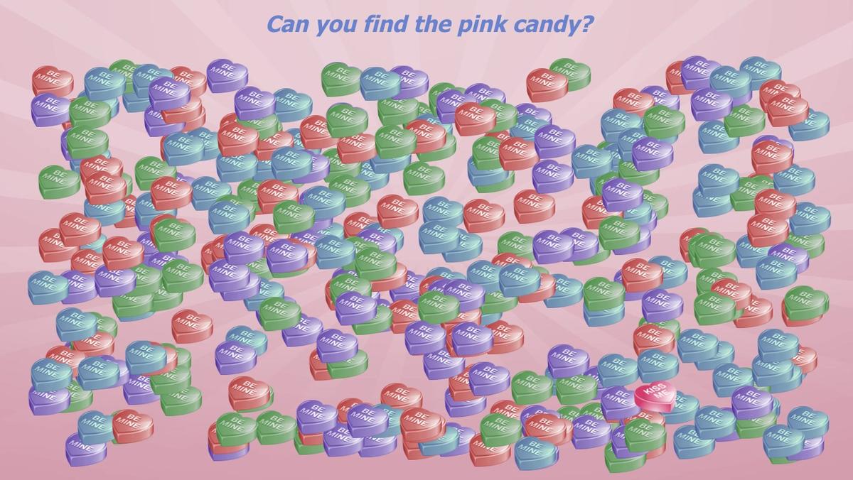 Candy Heart Search