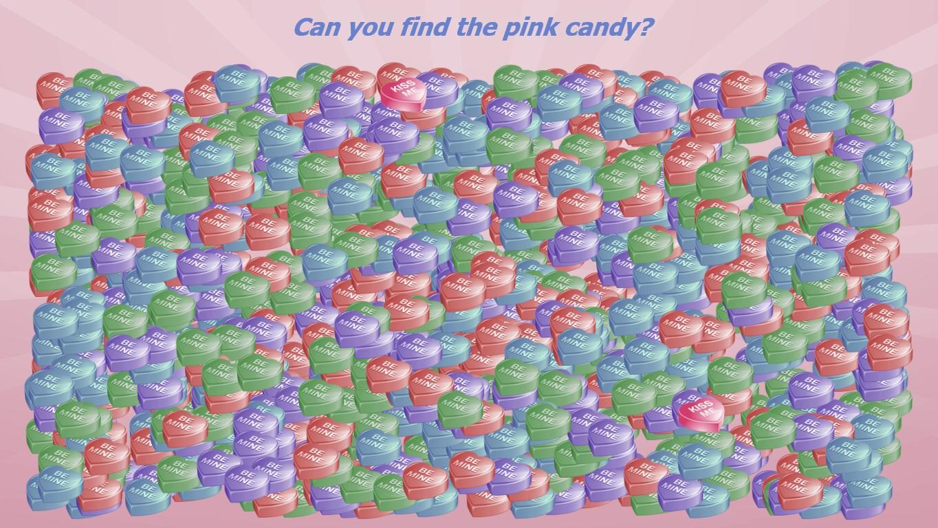 Candy Heart Search