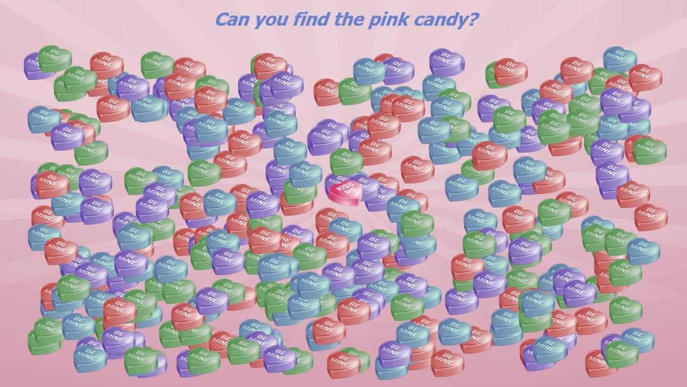 Candy Heart Search