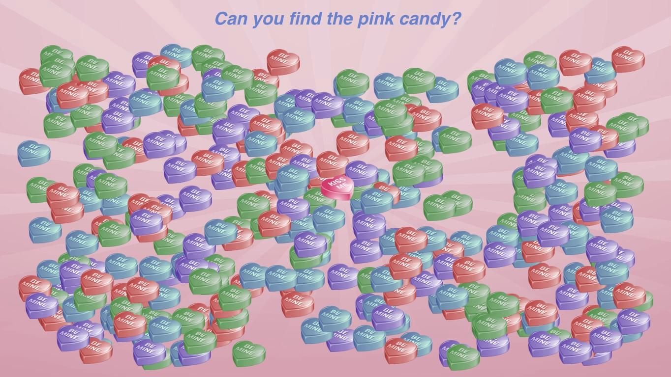 Candy Heart Search