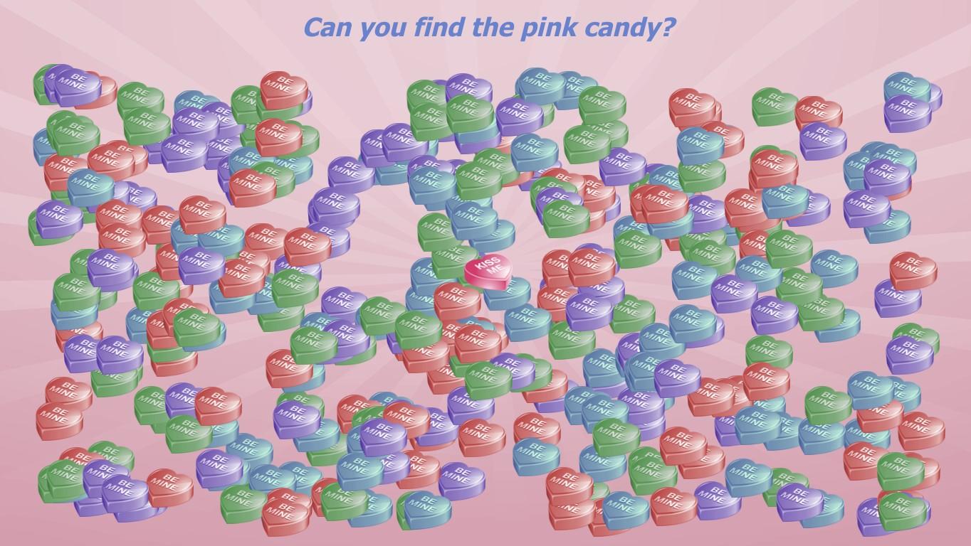 Candy Heart Search