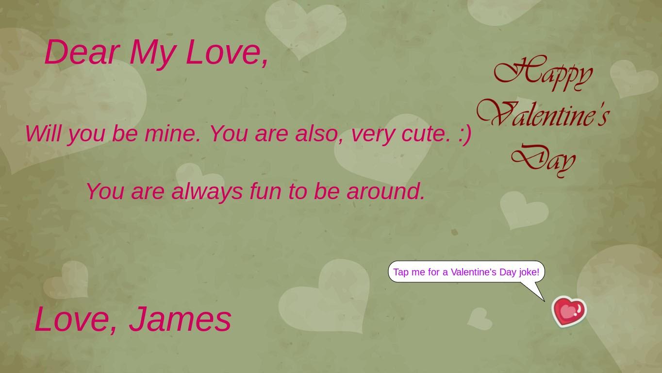 Valentine&#039;s Day E-card