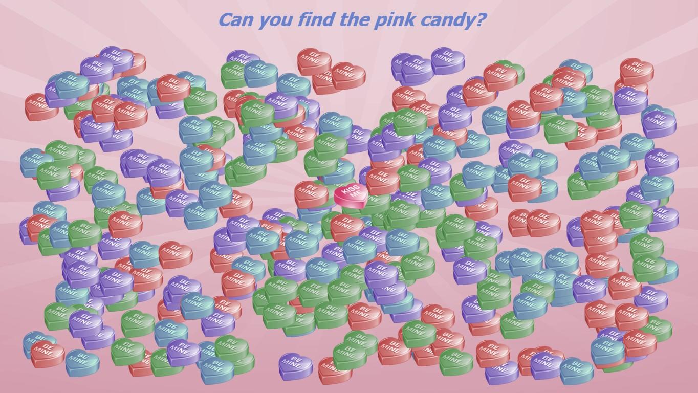 Candy Heart Search