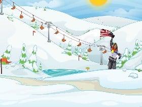 winter olimpics scene