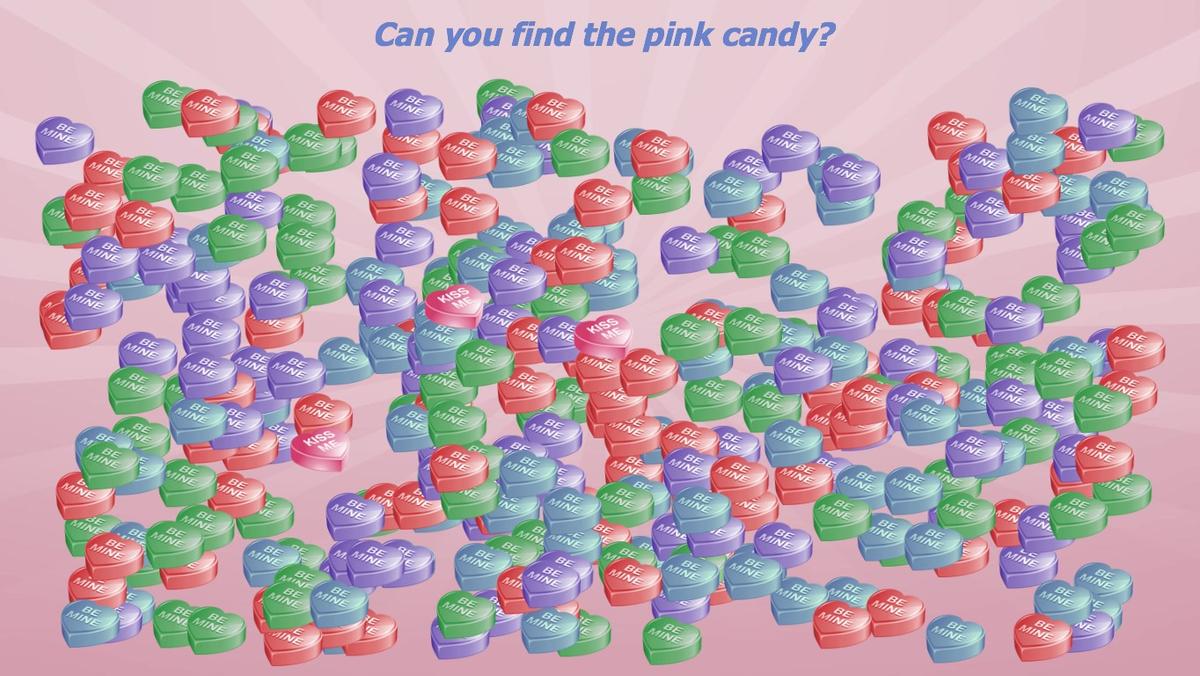 Candy Heart Search