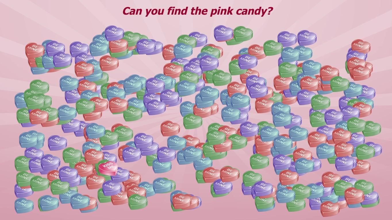 Candy Heart Search