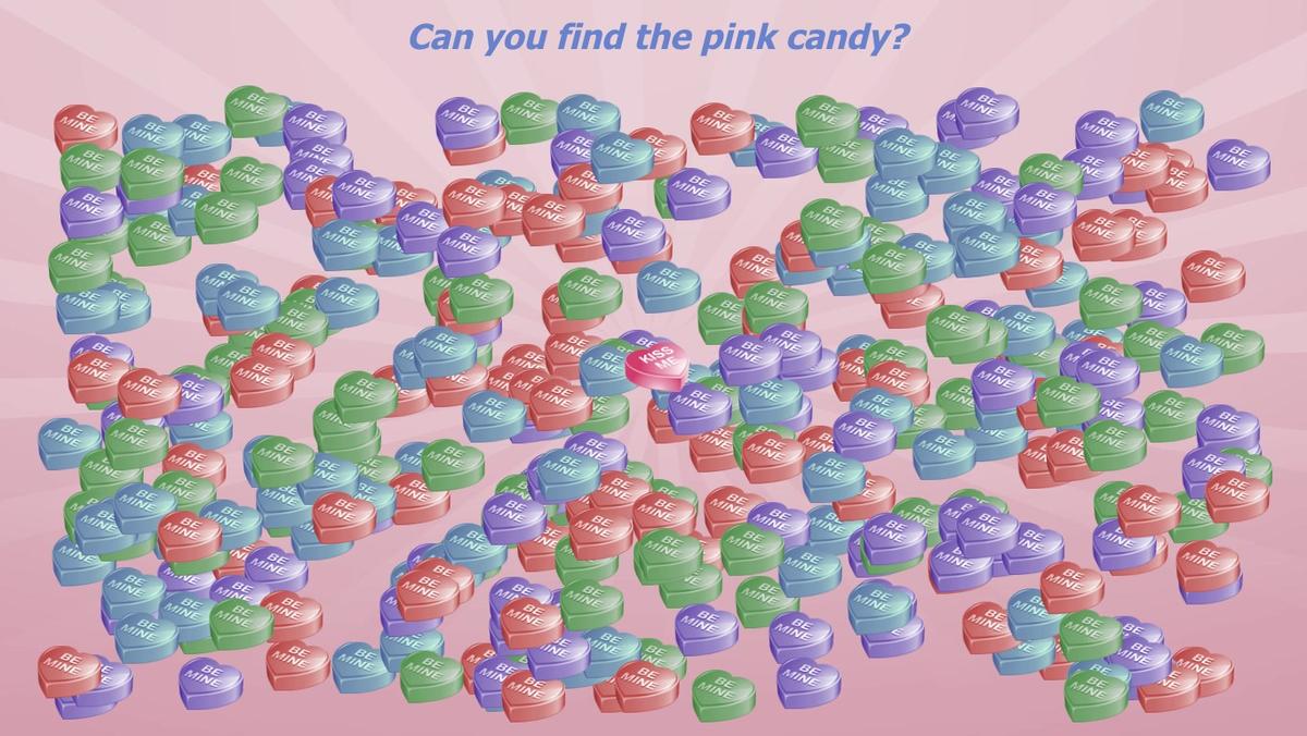 Candy Heart Search