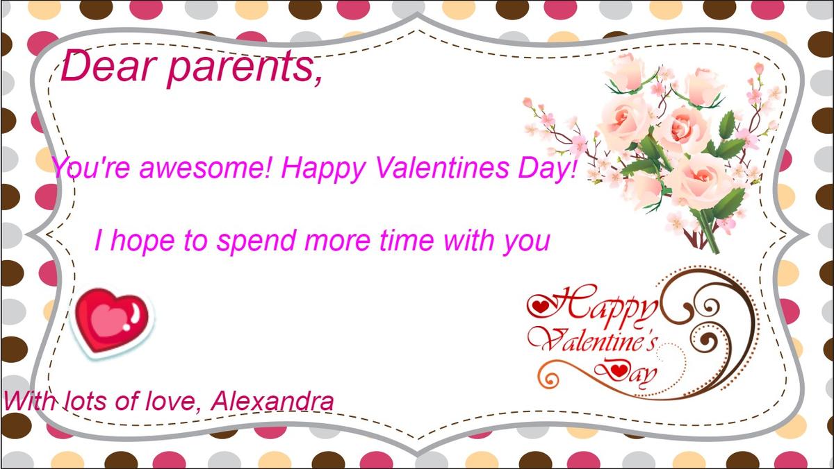 Valentine's Day E-card