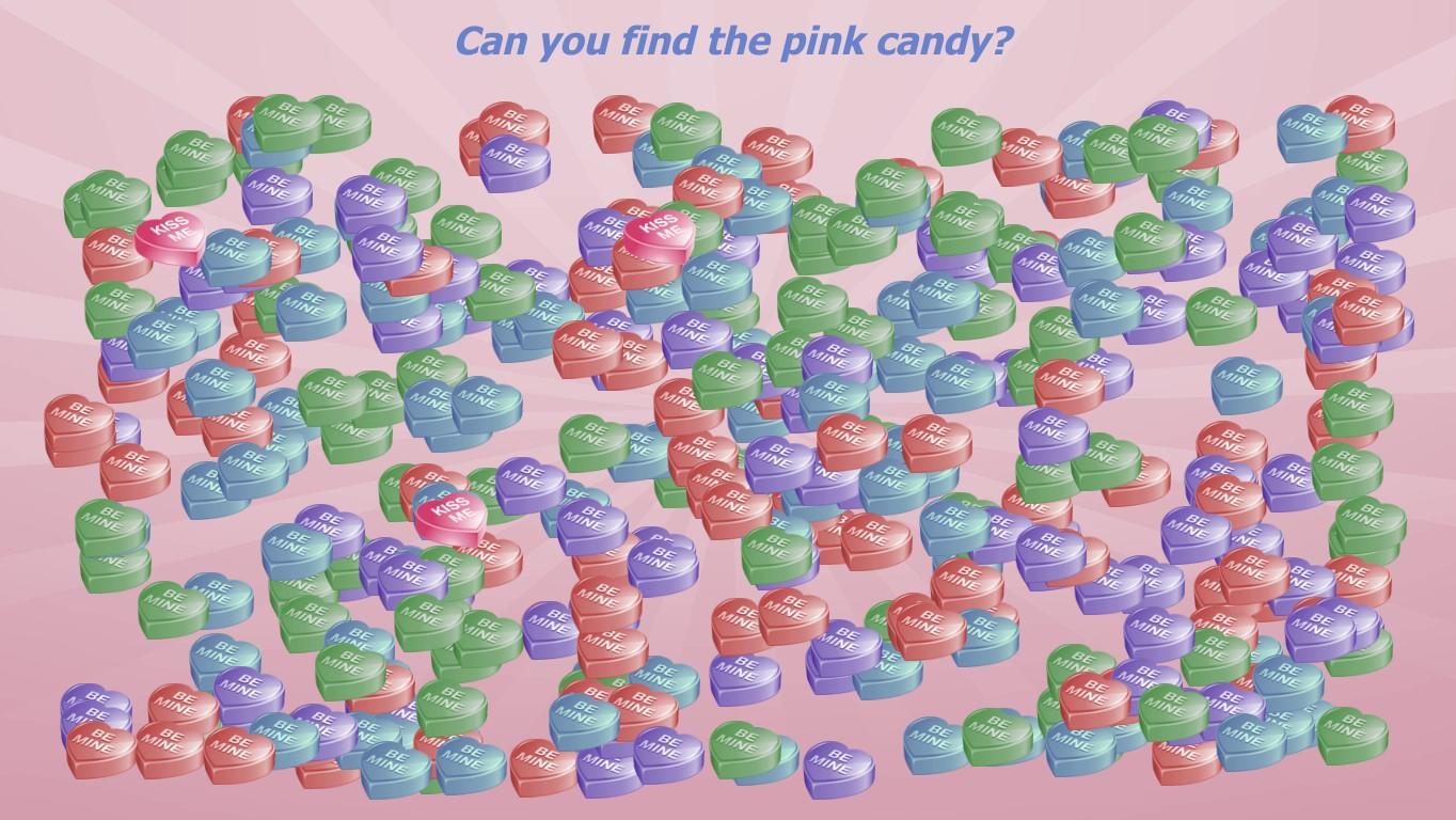 Candy Heart Search