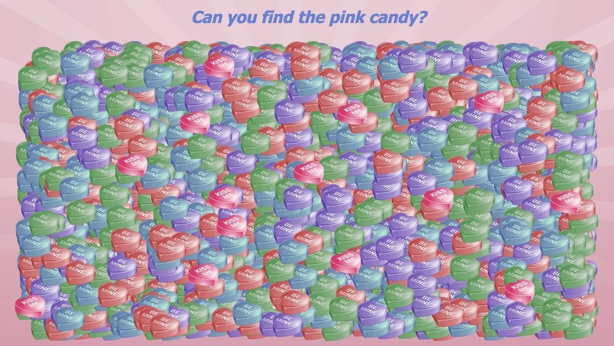 Candy Heart Search