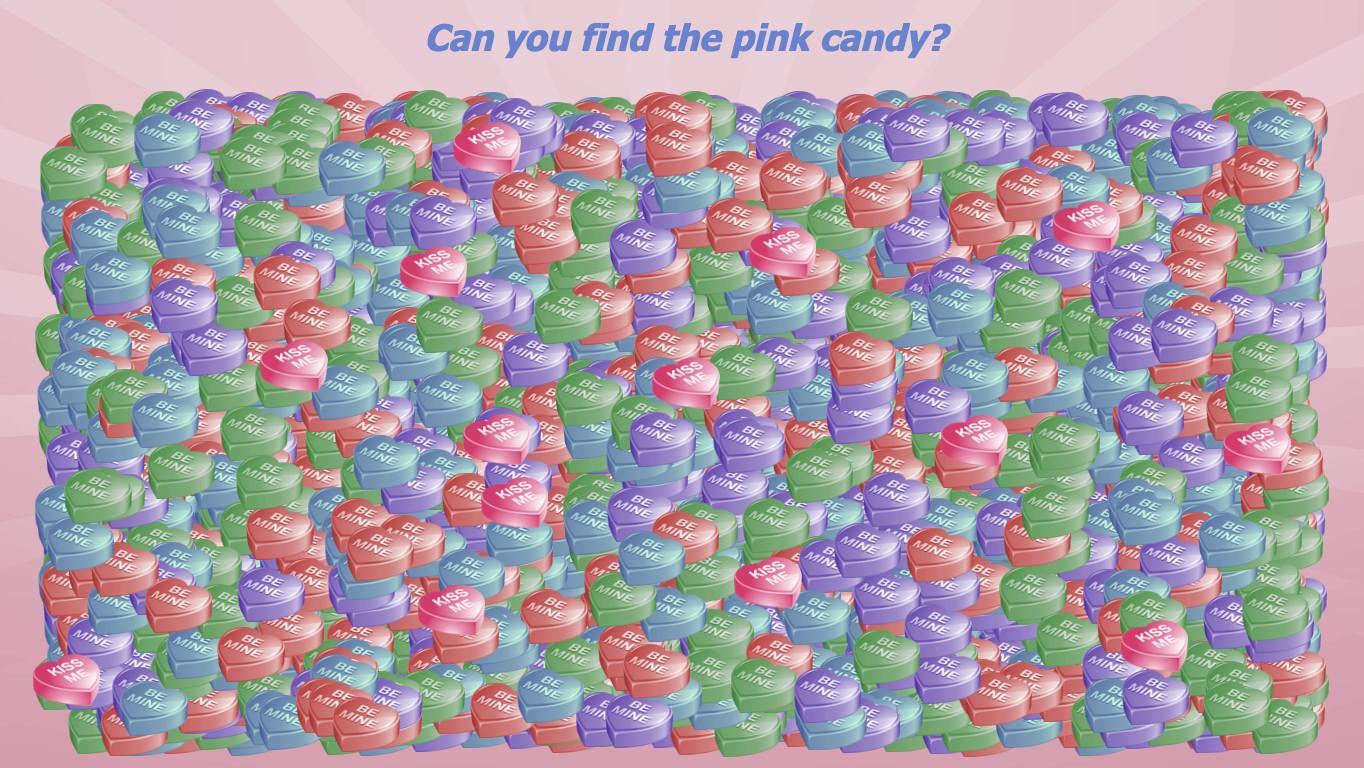 Candy Heart Search