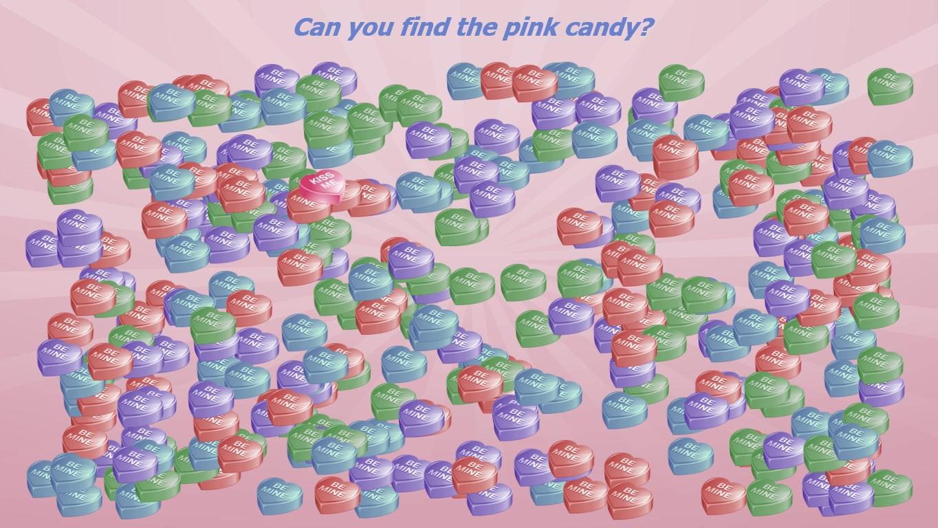 Candy Heart Search