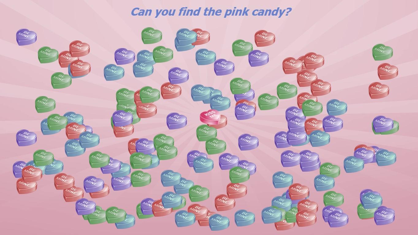 Candy Heart Search