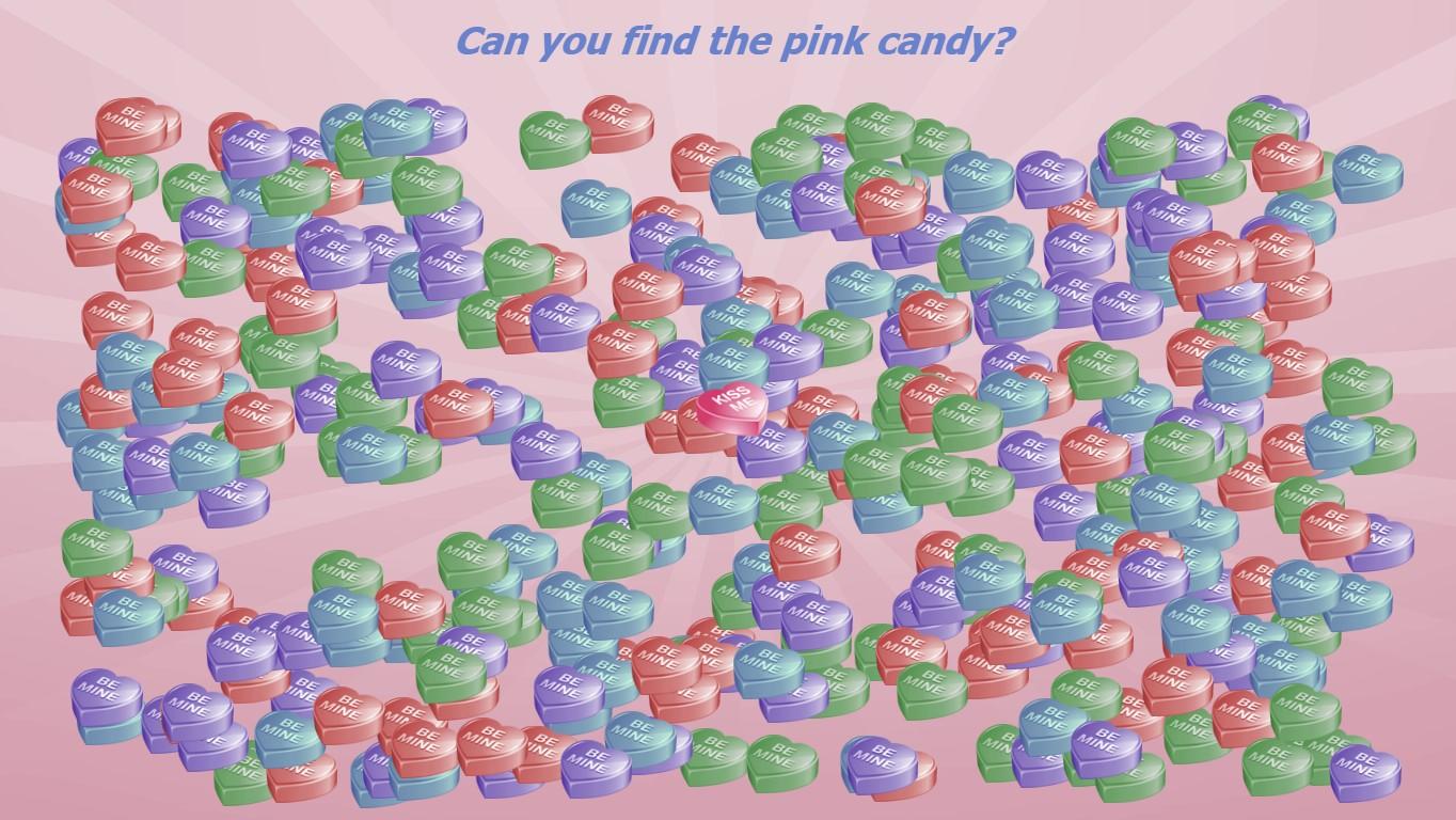 Candy Heart Search