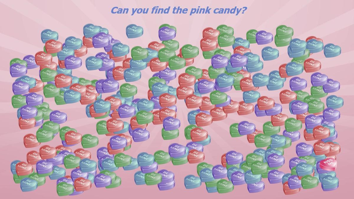 Candy Heart Search