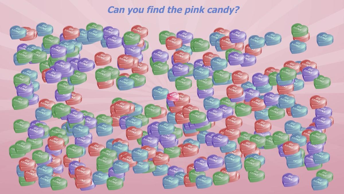 Candy Heart Search