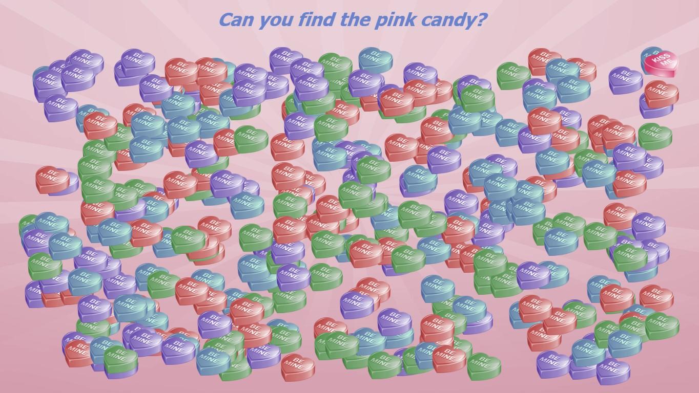 Candy Heart Search