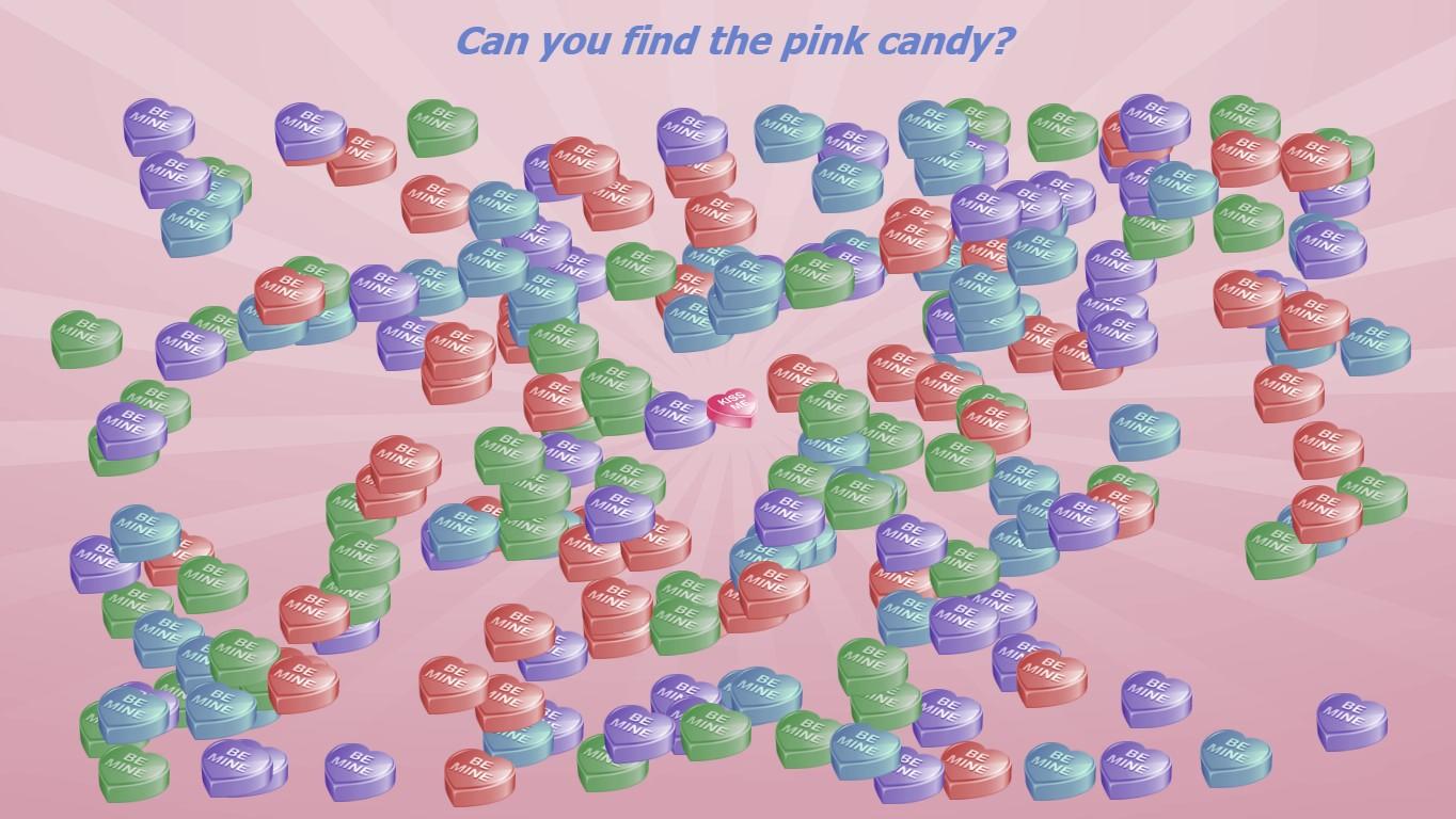 Candy Heart Search