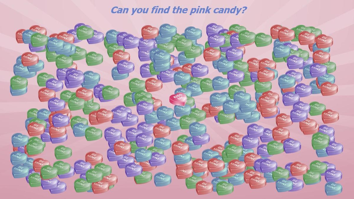 Candy Heart Search