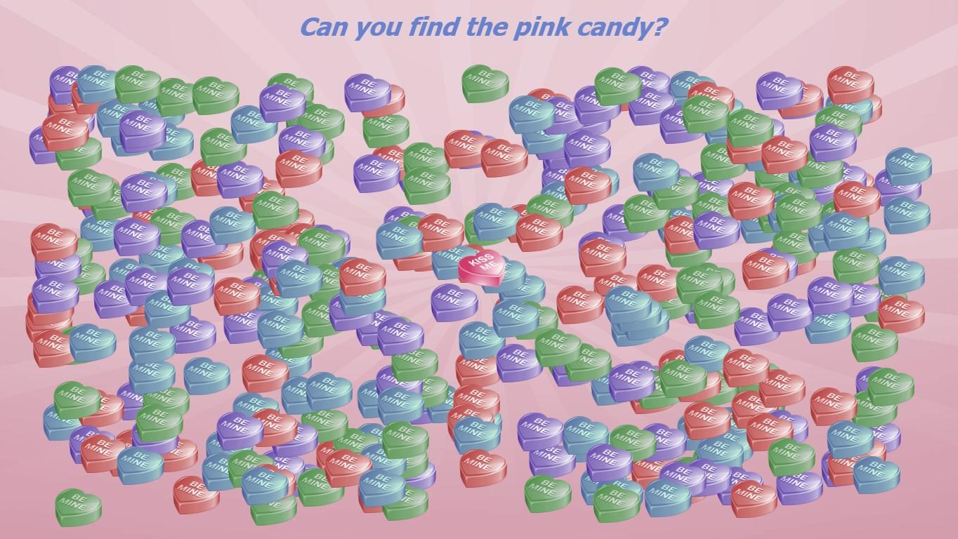 Candy Heart Search