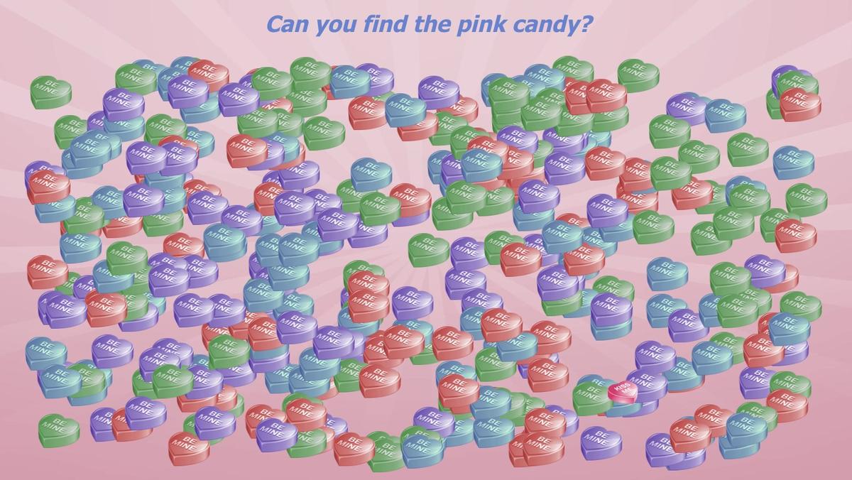 Candy Heart Search