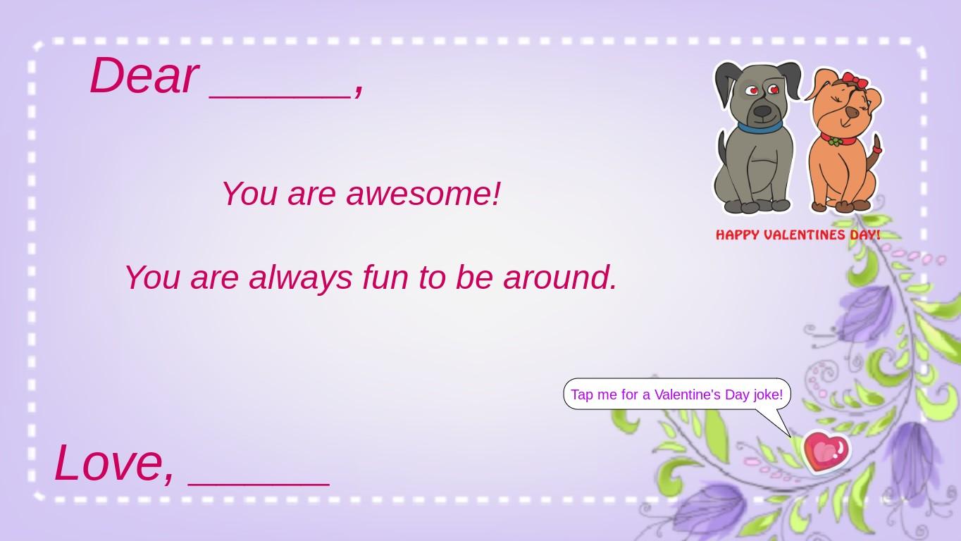 Valentine&#039;s Day E-card