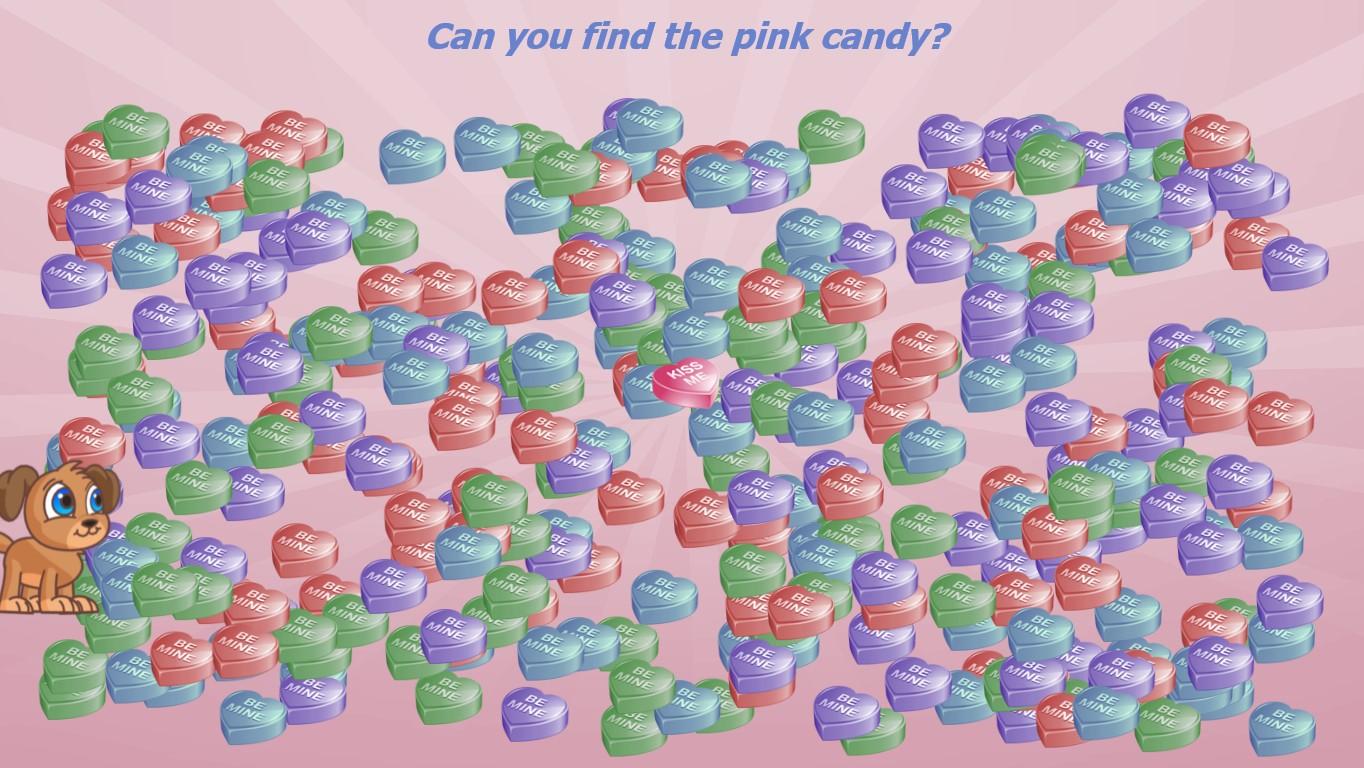 Candy Heart Search