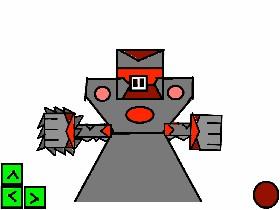 Hard Robot Boss Battle! 1