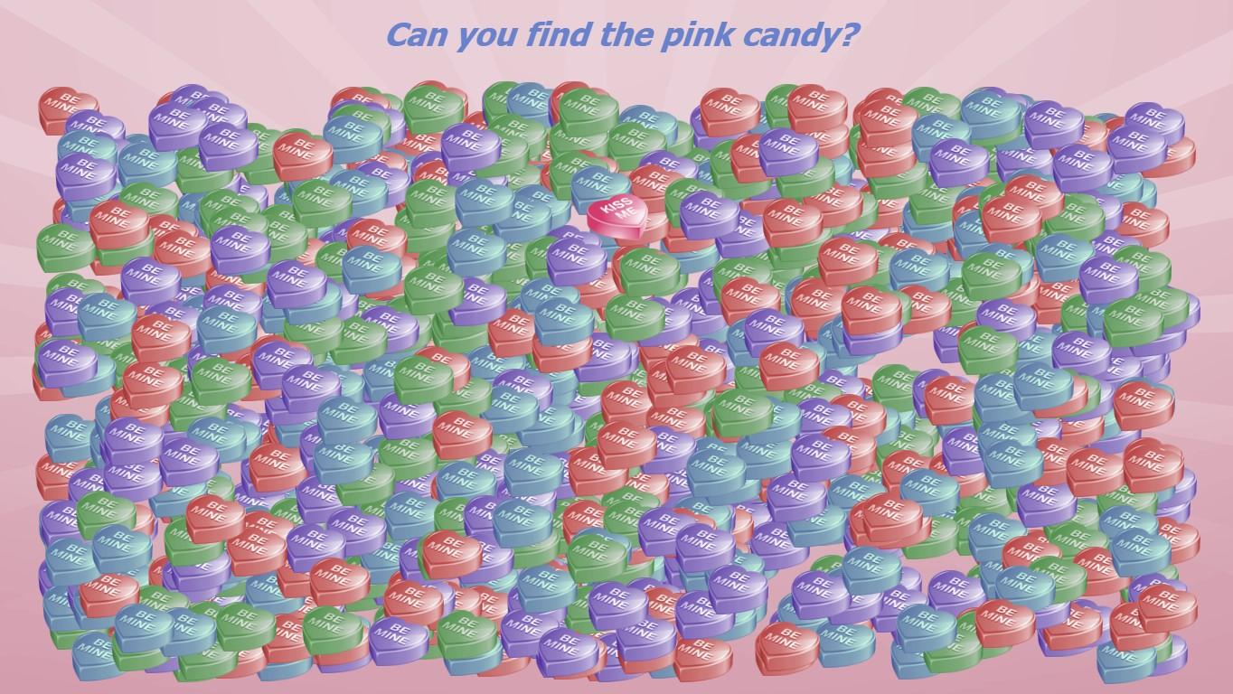 Candy Heart Search