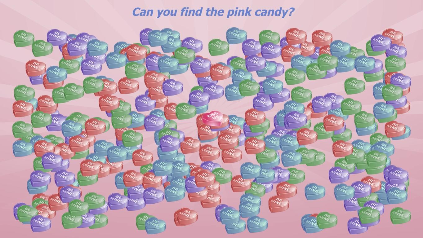 Candy Heart Search