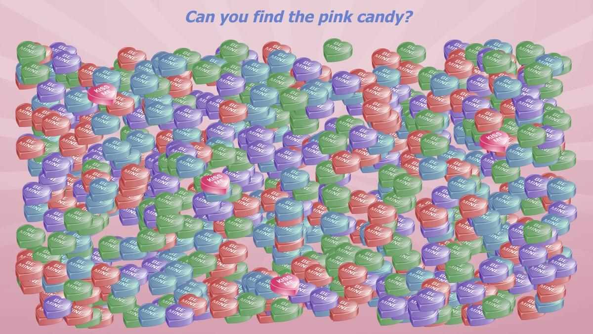 Candy Heart Search