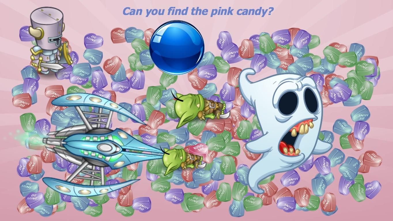 Candy Heart Search