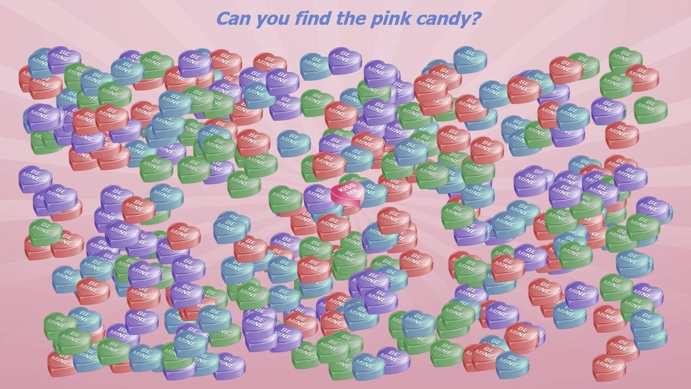 Candy Heart Search