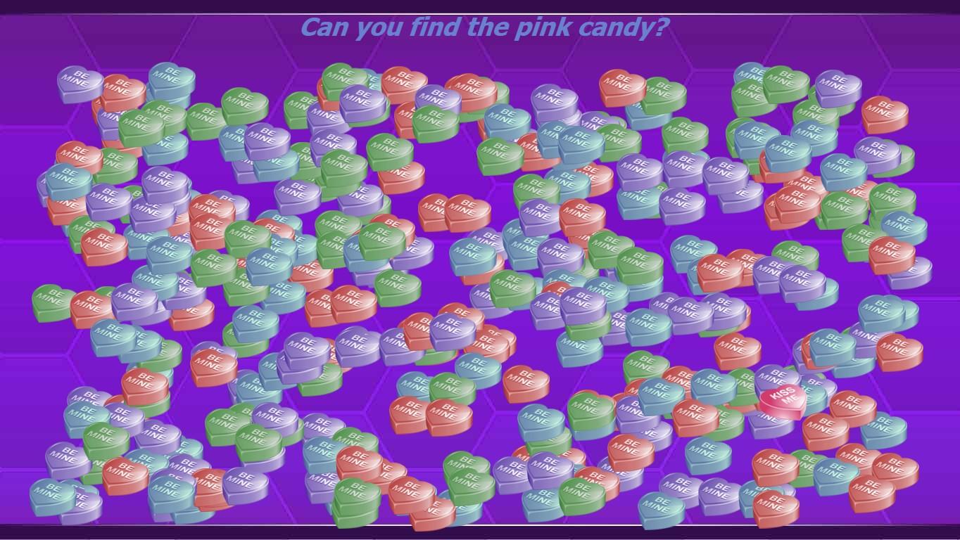 Candy Heart Search