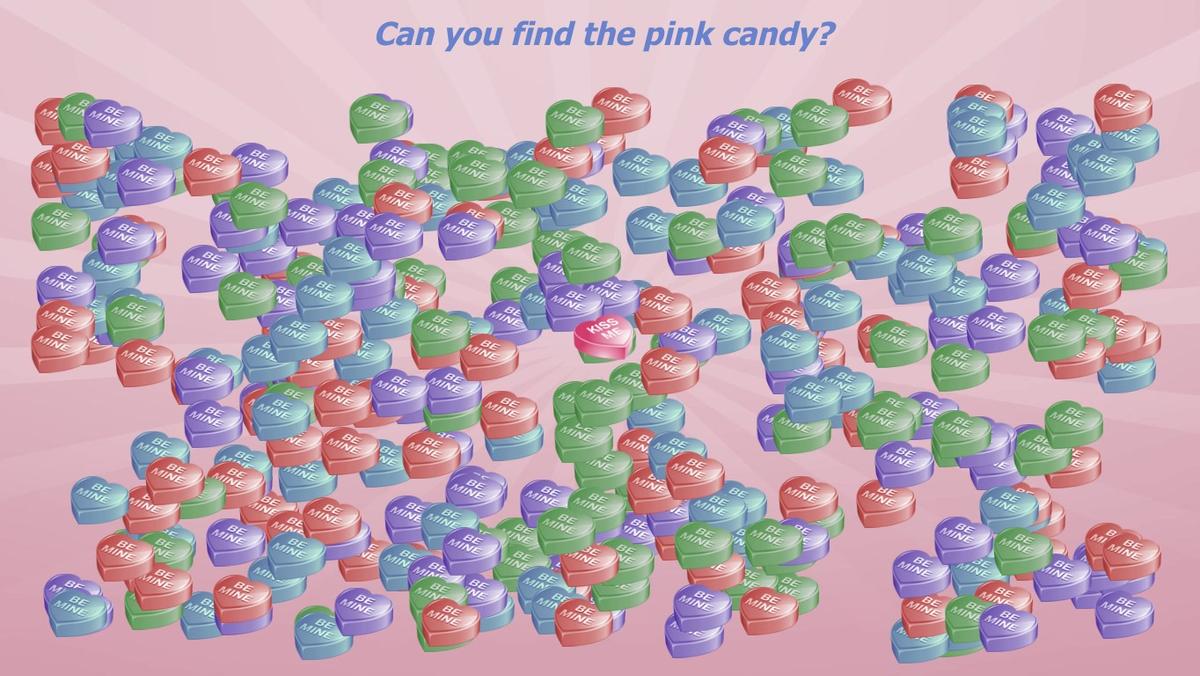 Candy Heart Search