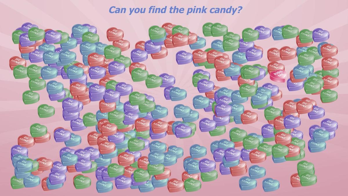 Candy Heart Search