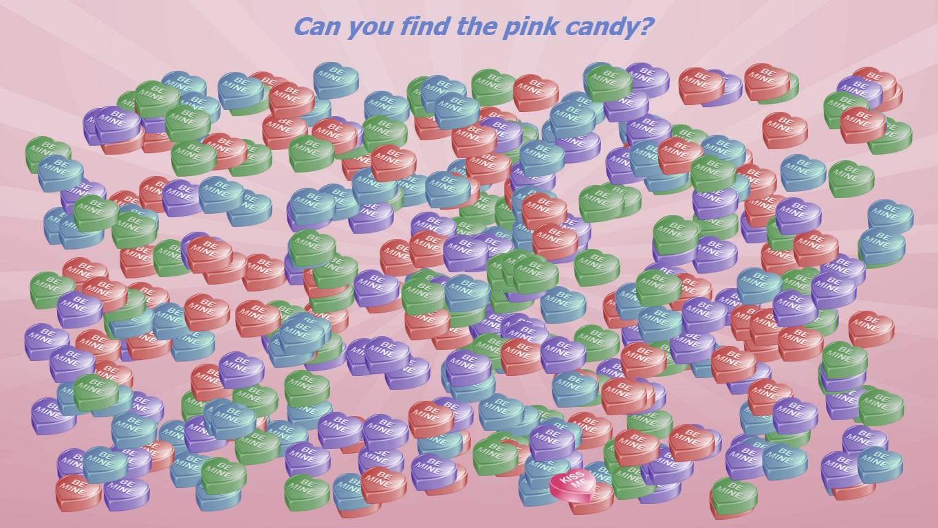 Candy Heart Search