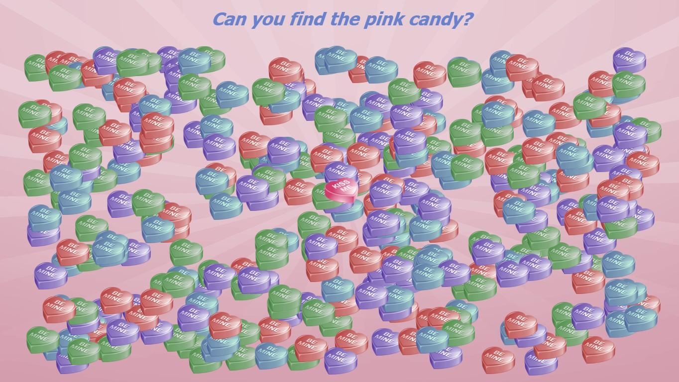 Candy Heart Search