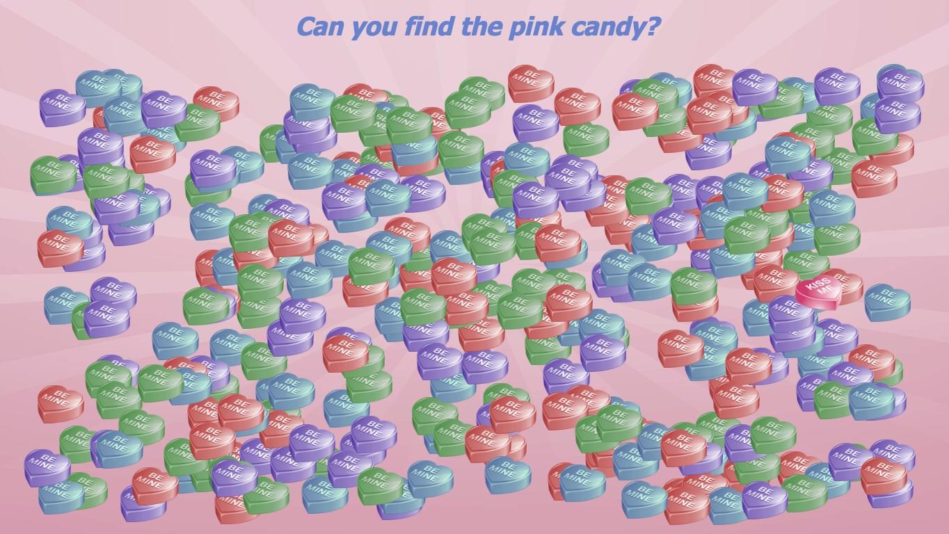 Candy Heart Search